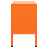 TV Cabinet Orange 41.3"x13.8"x19.7" Steel