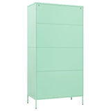 Wardrobe Mint 35.4"x19.7"x70.9" Steel