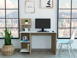 Tecoa Writing Desk; Four Shelves