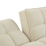 New Design Velvet Sofa Furniture Adjustable Backrest Easily Assembles Loveseat