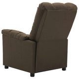 Recliner Brown Fabric