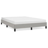 Bed Frame Light Gray 59.8"x79.9" Queen Fabric