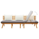 Garden Day Bed 78.7"x25.6" Solid Wood Acacia