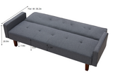 8170  Green Sofa Bed