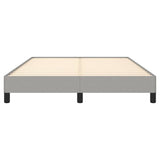 Bed Frame Light Gray 53.9"x74.8" Full Fabric