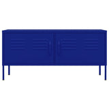 TV Cabinet Navy Blue 41.3"x13.8"x19.7" Steel