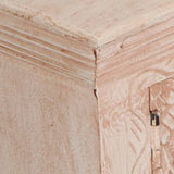 TV Cabinet White 47.2"x11.8"x15.7" Solid Mango Wood