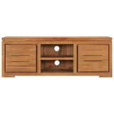 TV Cabinet 43.3"x11.8"x15.7" Solid Teak Wood